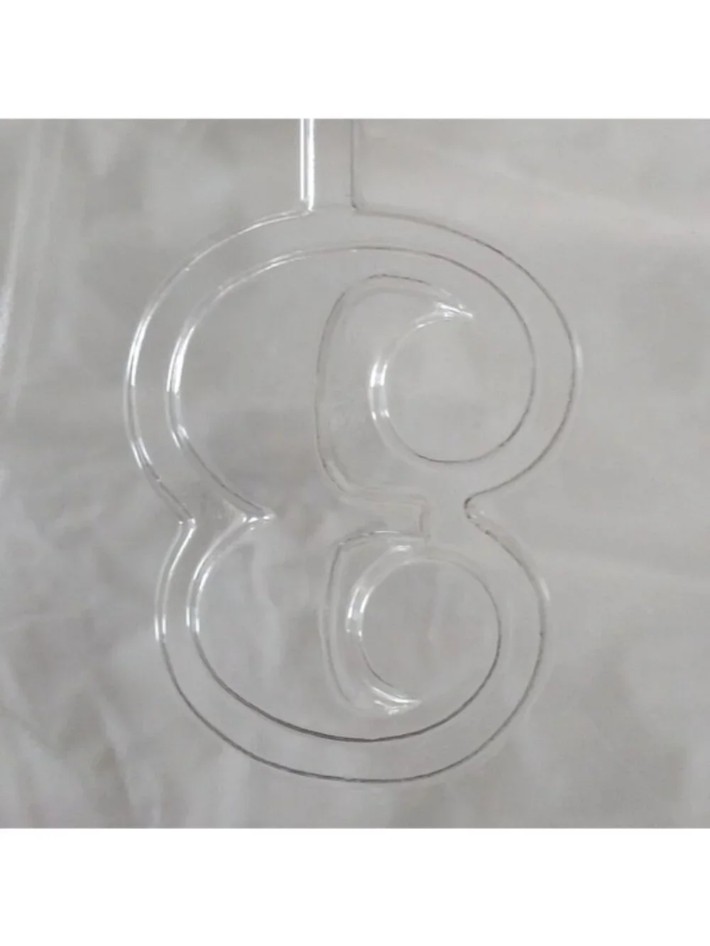 Chocolate Molds Number 3 Lollipops + Eat Me Stamp, Set of 10 items